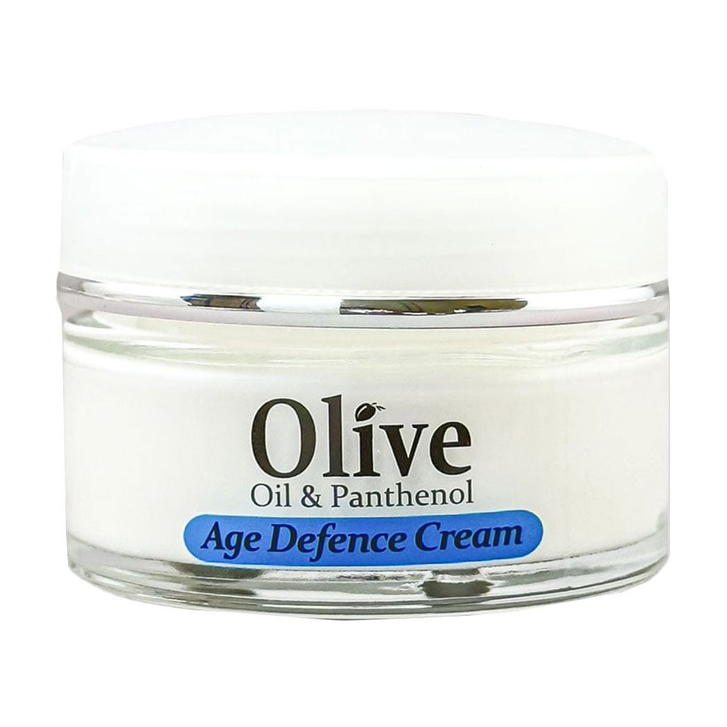 Антивіковий крем для обличчя Madis HerbOlive Age Defence Cream з оливковою олією та пантенолом, 50 мл