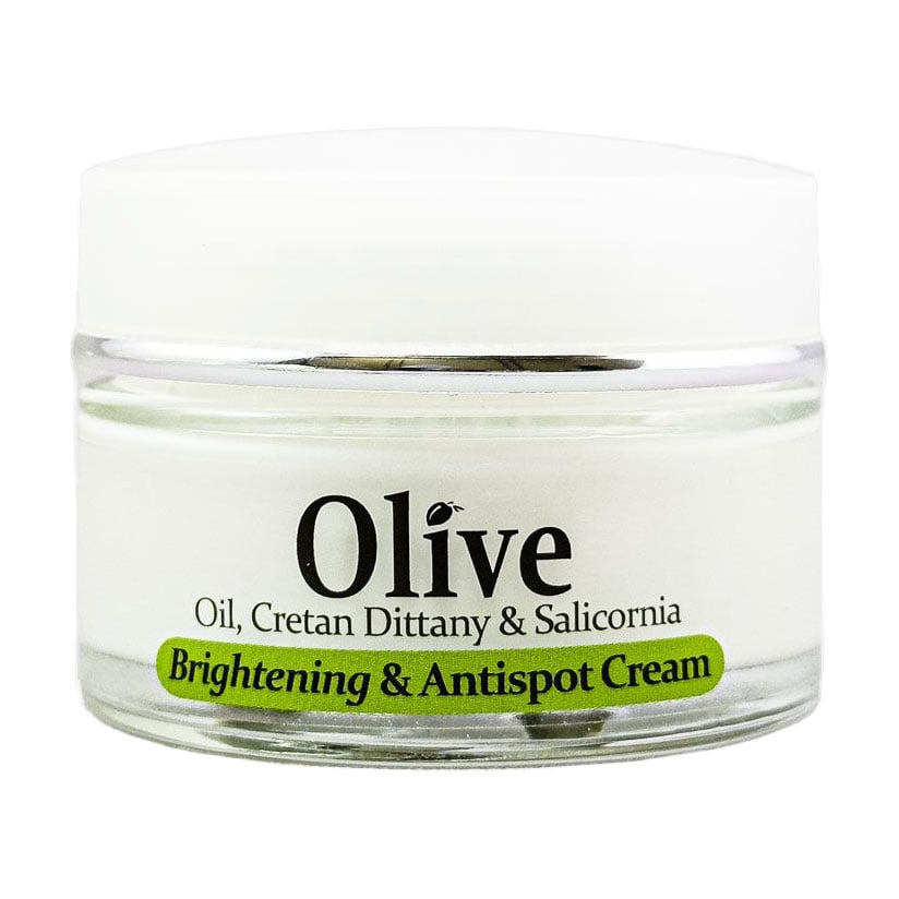 Крем для обличчя Madis HerbOlive Brightening &amp; Antispot Cream проти пігментних плям та почервонінь, 50 мл
