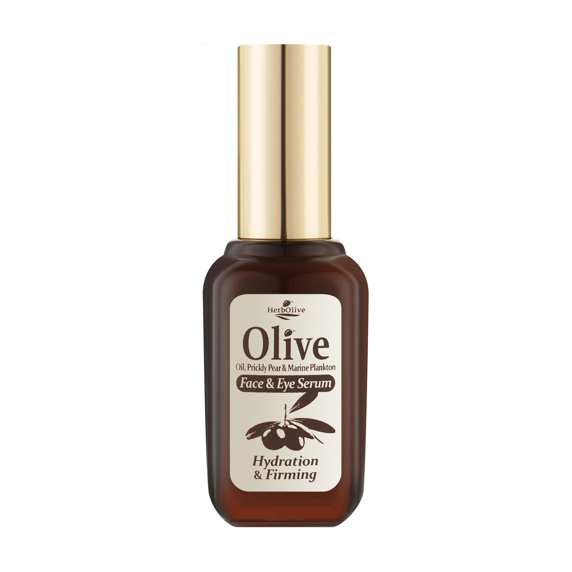 Сироватка для обличчя та шкіри навколо очей Madis HerbOlive Hydration &amp; Firming Face &amp; Eye Serum, 30 мл